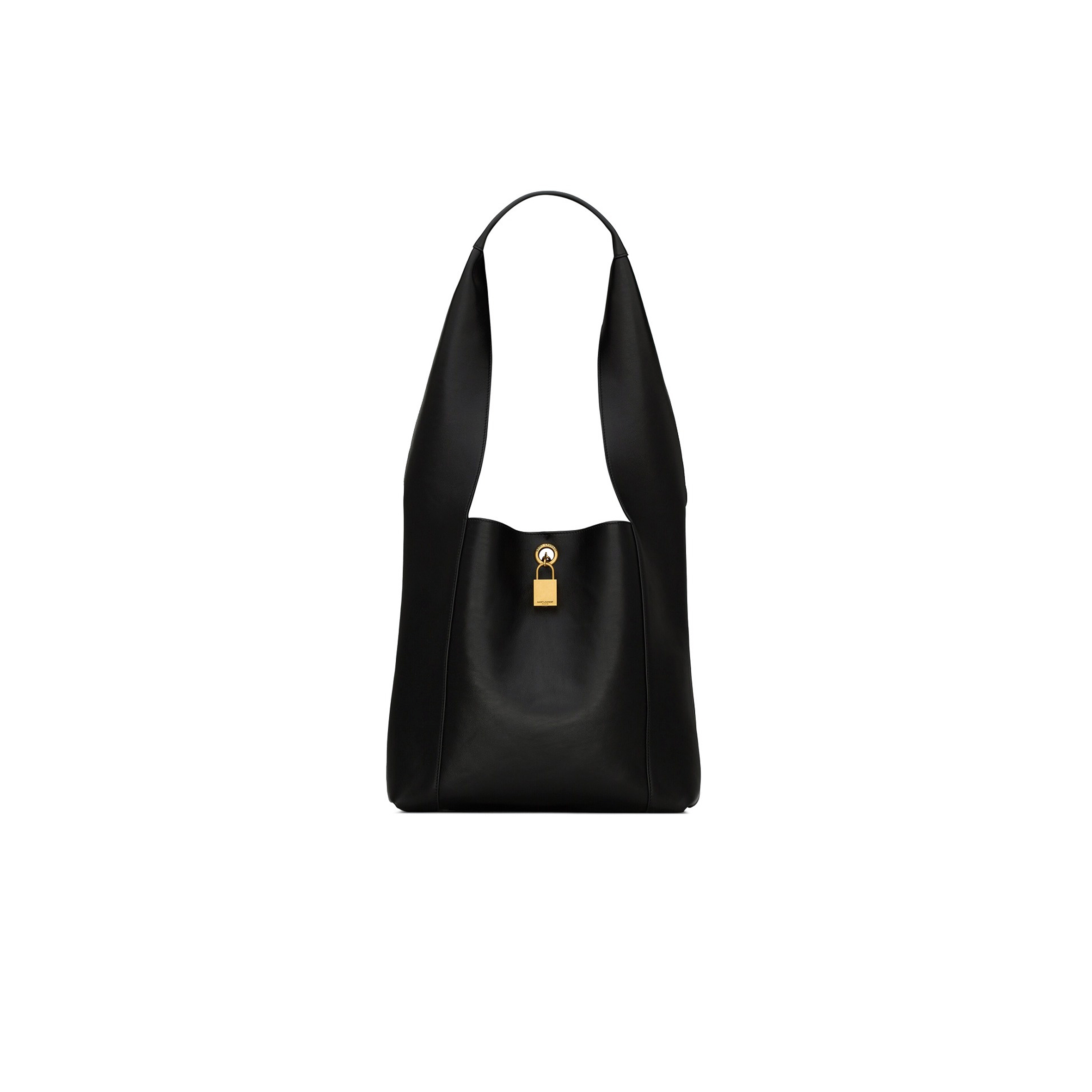 YSL SUEDE HOBO SHOULDER BAG IN SMOOTH LEATHER 773686979443 (27*27*8CM)